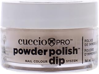 Cuccio Colour Powder Nail Polish- Lacquer For Manicures And Pedicures- Highly Pigmented Powder That Is Finely Milled- Strong, Durable Finish With A Flawless Rich Color- Amaretto Cream Tan- 0.5 Oz