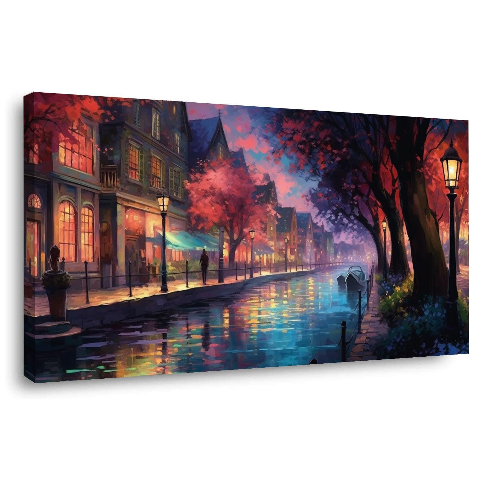 Amazon.co.jp: SHYAMIC 超长アートパネル 抽象 ト飾り絵 抽象画  