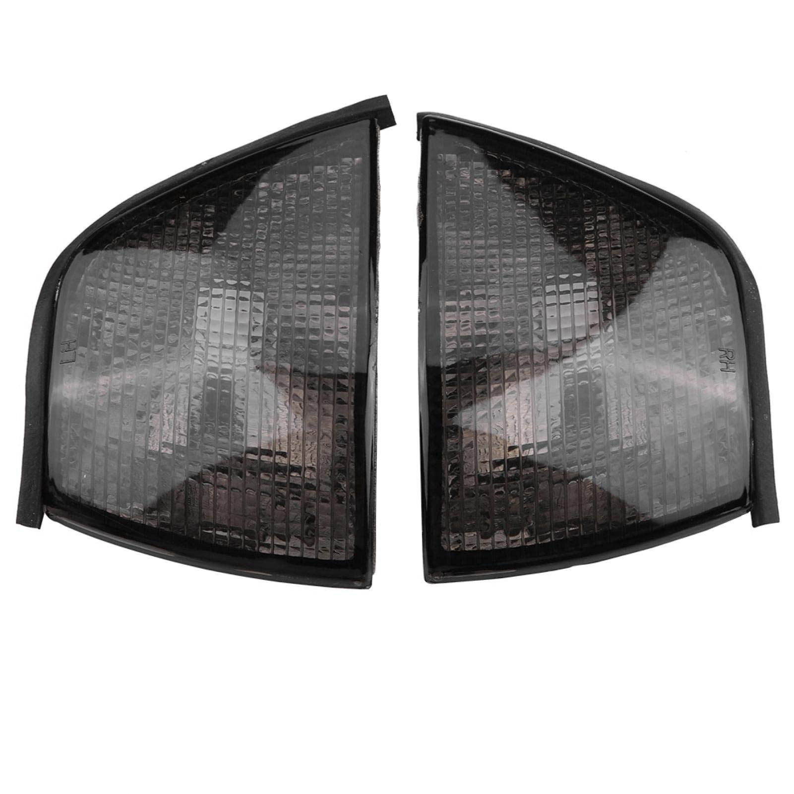 Yctze para faros para e36 compact intermitentes e36 e36 sedan lights Par de cubiertas para luces de esquina para Serie 3 318i 325i E36 4DR Sedan & Wagon 92-98 Cubierta de luz de esquina Cubierta