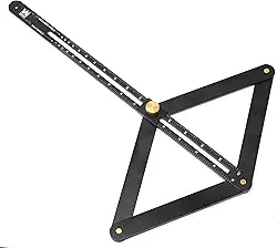 WEN ME360P Serra de esquadria de alumínio e localizador de ângulo de canto para marcenaria