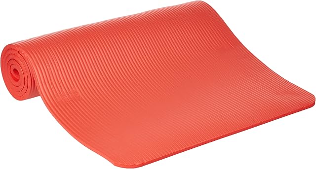 Signature Mat d'exercice anti-Tar très épais de haute densité de forme physique avec sangle porteuse