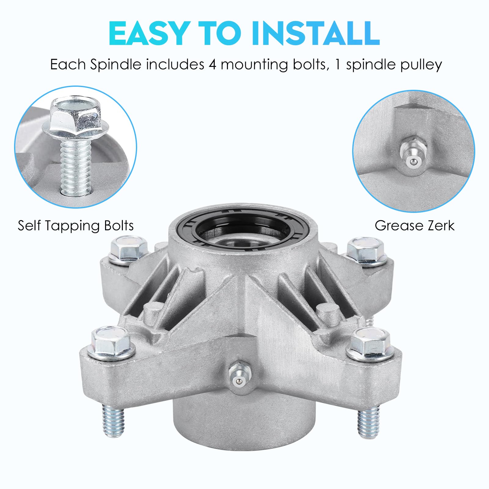 Amazon.com : 3 Pack Mower Spindle Assembly 38