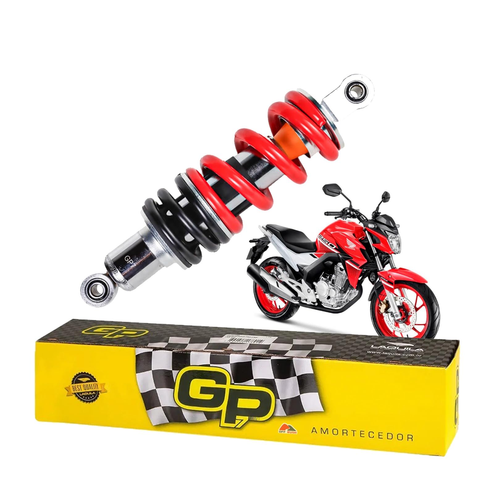 Amortecedor Traseiro Pro Link GP7 CB 250F Twister 16-22 : Amazon