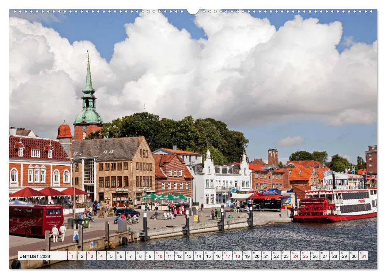 Schleswig-Flensburg (hochwertiger Premium Wandkalender 2026 DIN A2 quer), Kunstdruck in Hochglanz: Der wunderbare Region Schleswig-Flensburg im Norden der Republik. (CALVENDO Orte)
