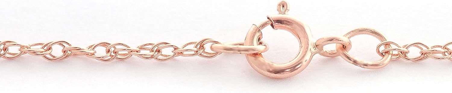 Galaxy Gold GG 14K Gold Natural Garnet Cross Pendant Necklace - Image 4