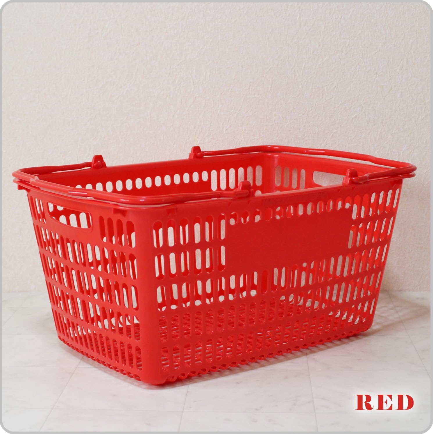 Daiwa Sangyo SL-20 Shopping Basket Red (Set of 5)