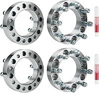 Vista 66 de KAX Espaciadores de rueda 4x4, adaptadores de espaciadores de rueda de 1" con pernos de 1/2" x20, diámetro del cubo de 59 mm, 2 piezas para Xpress