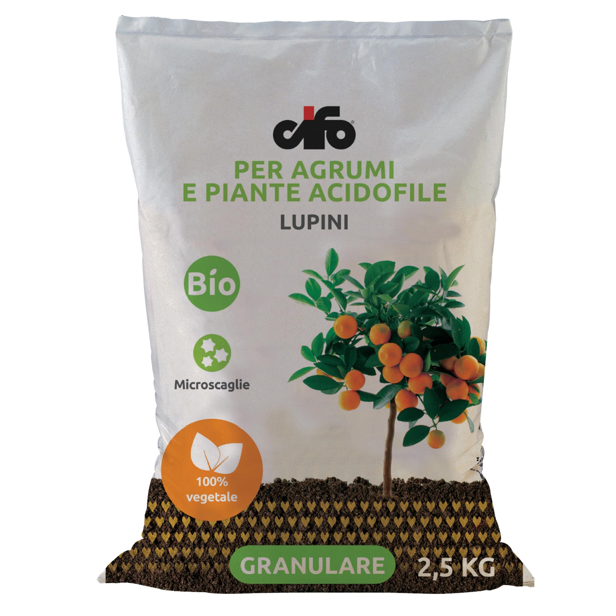 Cifo LUPINI MACINATI PER AGRUMI  PRONTO EFFETTO 2,5 kg