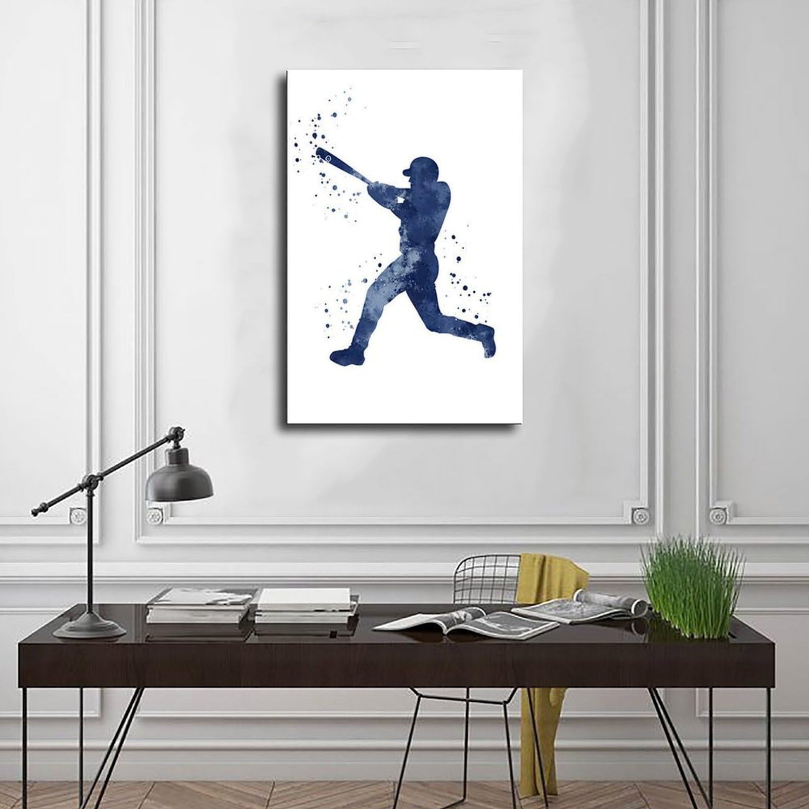 Dipinti decorativi a tema sportivo per camere dei ragazzi 3 poster su tela decorazione per camera da letto paesaggio ufficio camera da letto regalo decorazione 50,8 cm L x 76,2 cm W