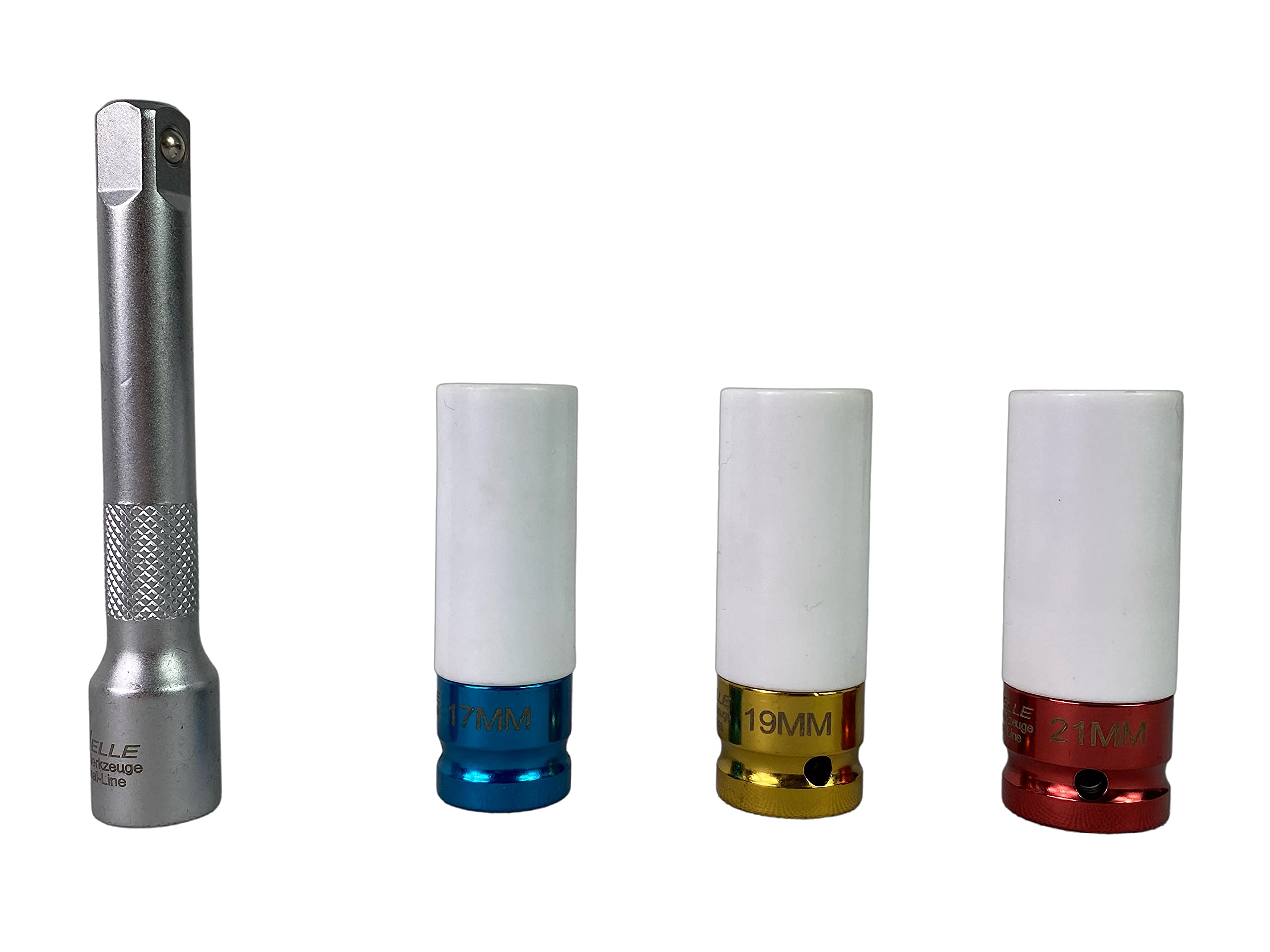 Kraftwelle Klucz dynamometryczny 1/2 cala 40-220 NM wraz z nasadką nasadową 17 19 21 mm grzechotka zapadkowa