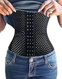 FLORATA Waist Trainer for Women Corset Shapewear Tummy Control Waist Cincher Girdle