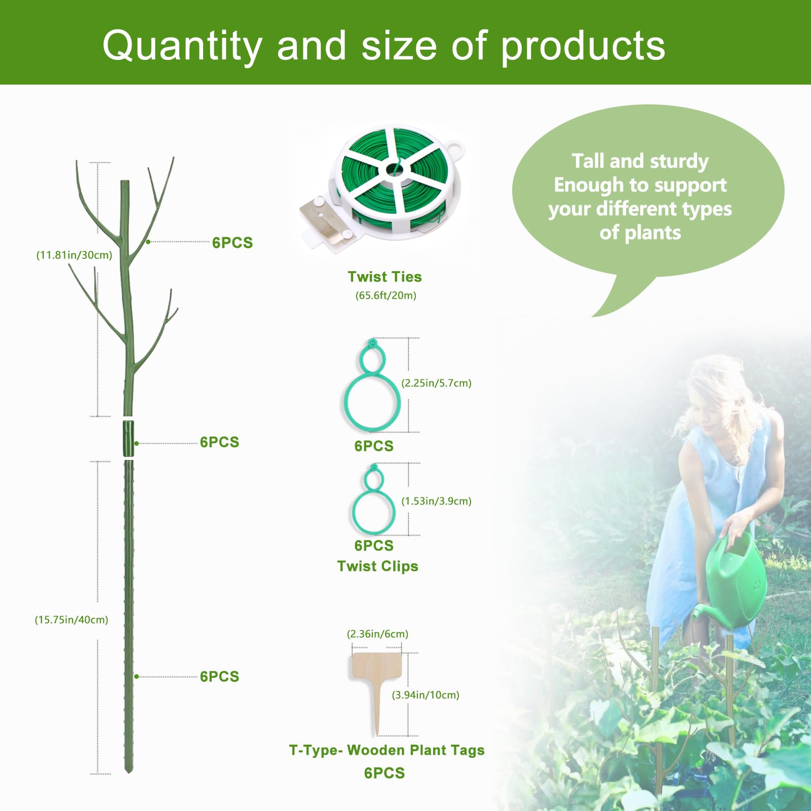 Adjustable Monstera Plant Stakes 27.56