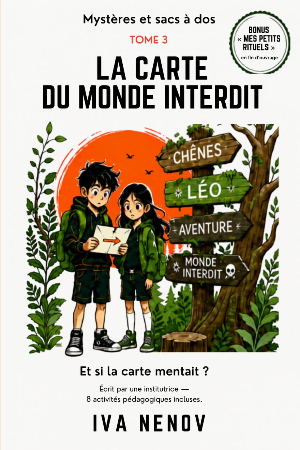 La carte du Monde interdit (Mystères et sacs à dos)