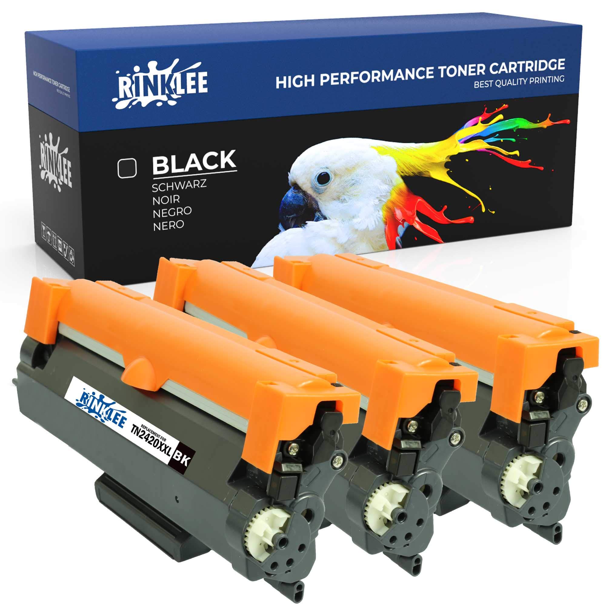 TN2420 XXL Toner Alta Capacità 6000 Pagine Compatibile per Brother HL-L2310D HL-L2350DW HL-L2370DN HL-L2375DW DCP-L2510D DCP-L2530DW MFC-L2710DN L2710DW MFC-L2730DW L2750DW [con Chip], 3 Nero
