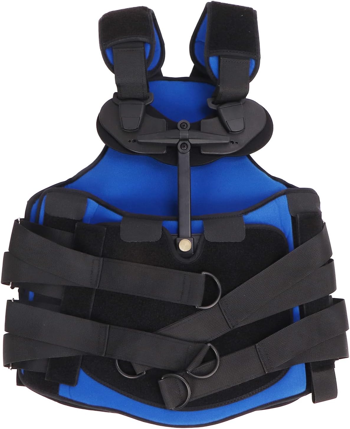 Thoracolumbar Fixation Brace,Safe Comfortable Easy Control Back Support Brace Bracket Back Support Chest Brace Lumbar Spine Orthosis Black : Health & Household