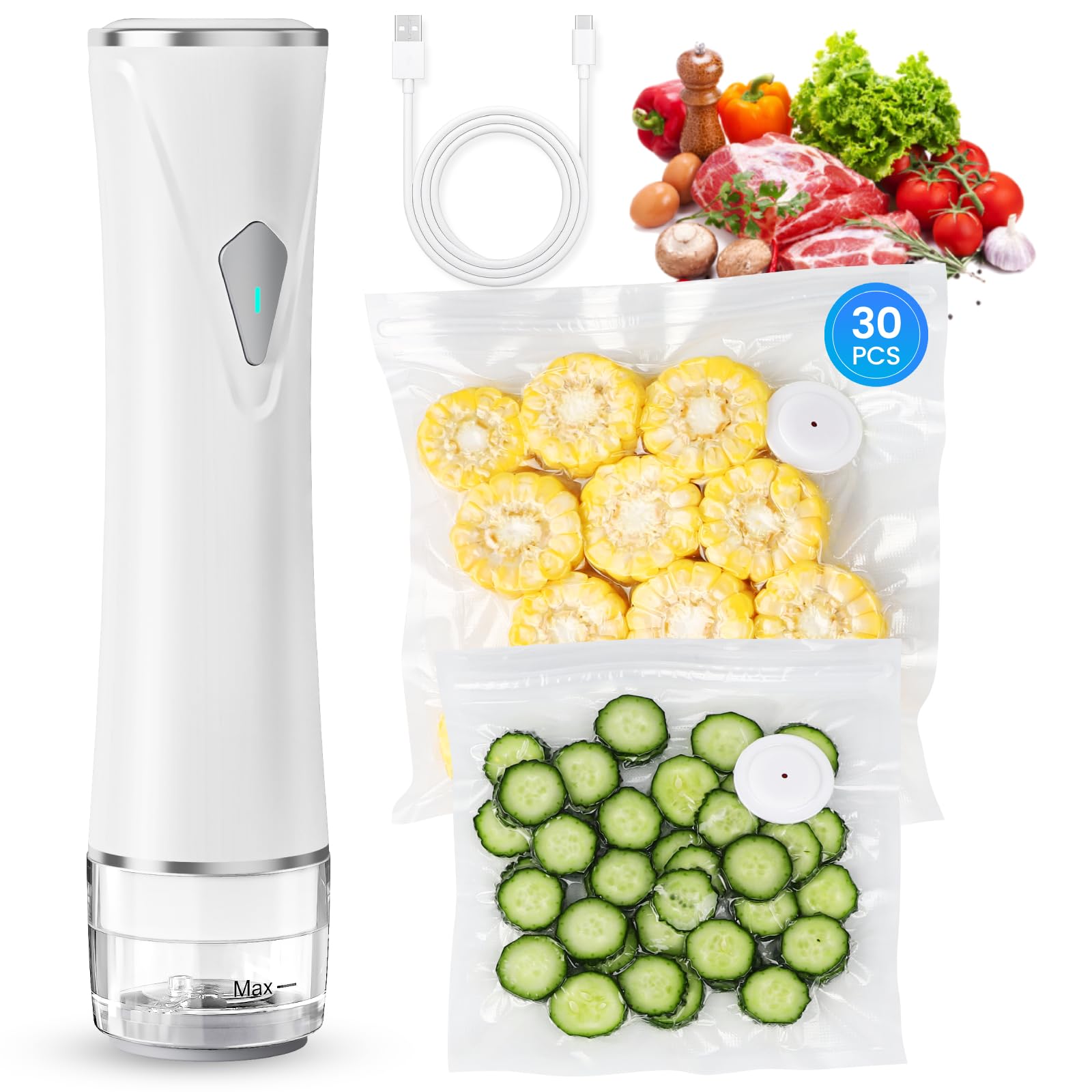 Gikxki Handheld Vacuum Sealer ZB-S60
