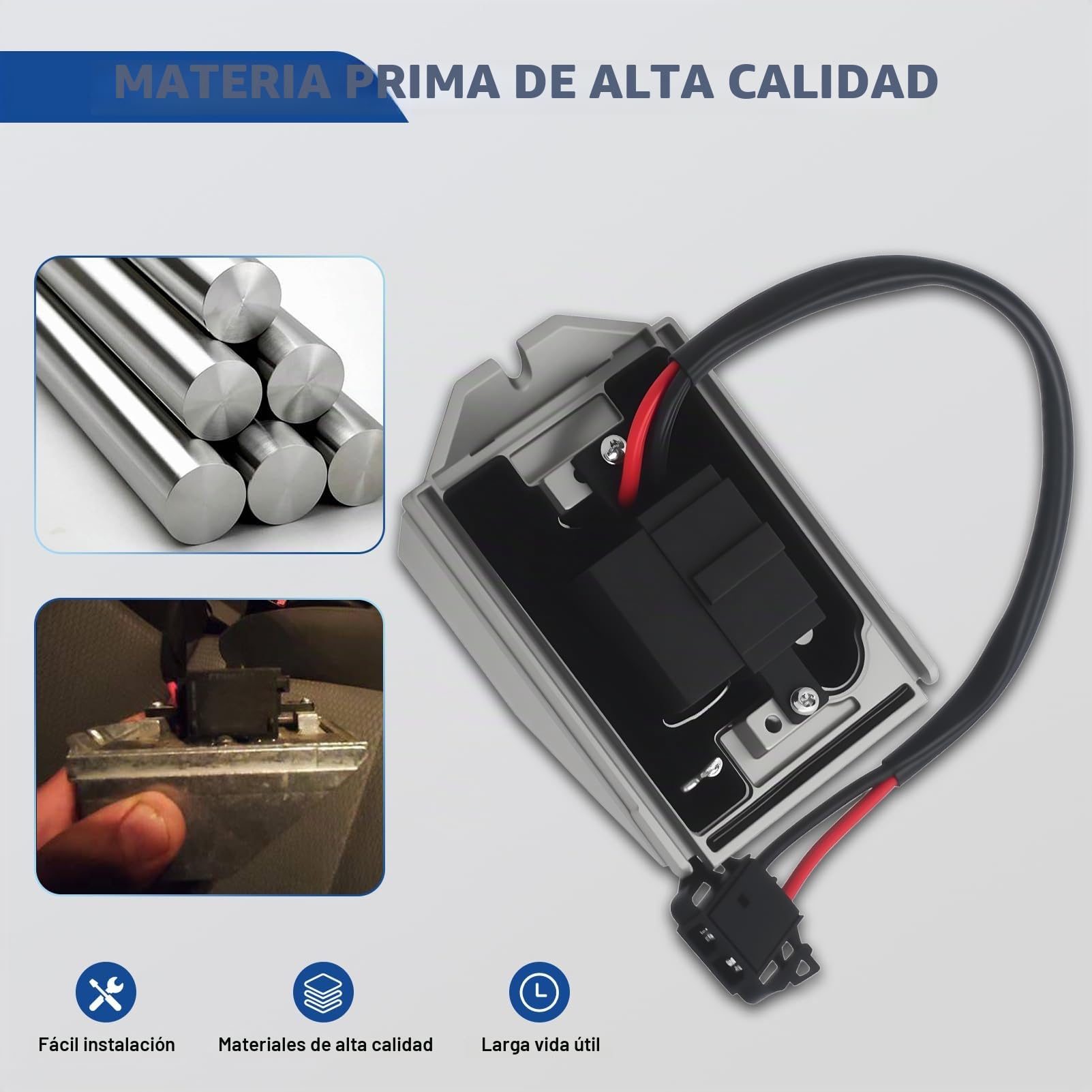 Resistencia Motor Ventilador Calentador para A2 Vento Polo Fabia Seat Ibiza | 6Q1907521A 6Q1907521B 6Q1907521