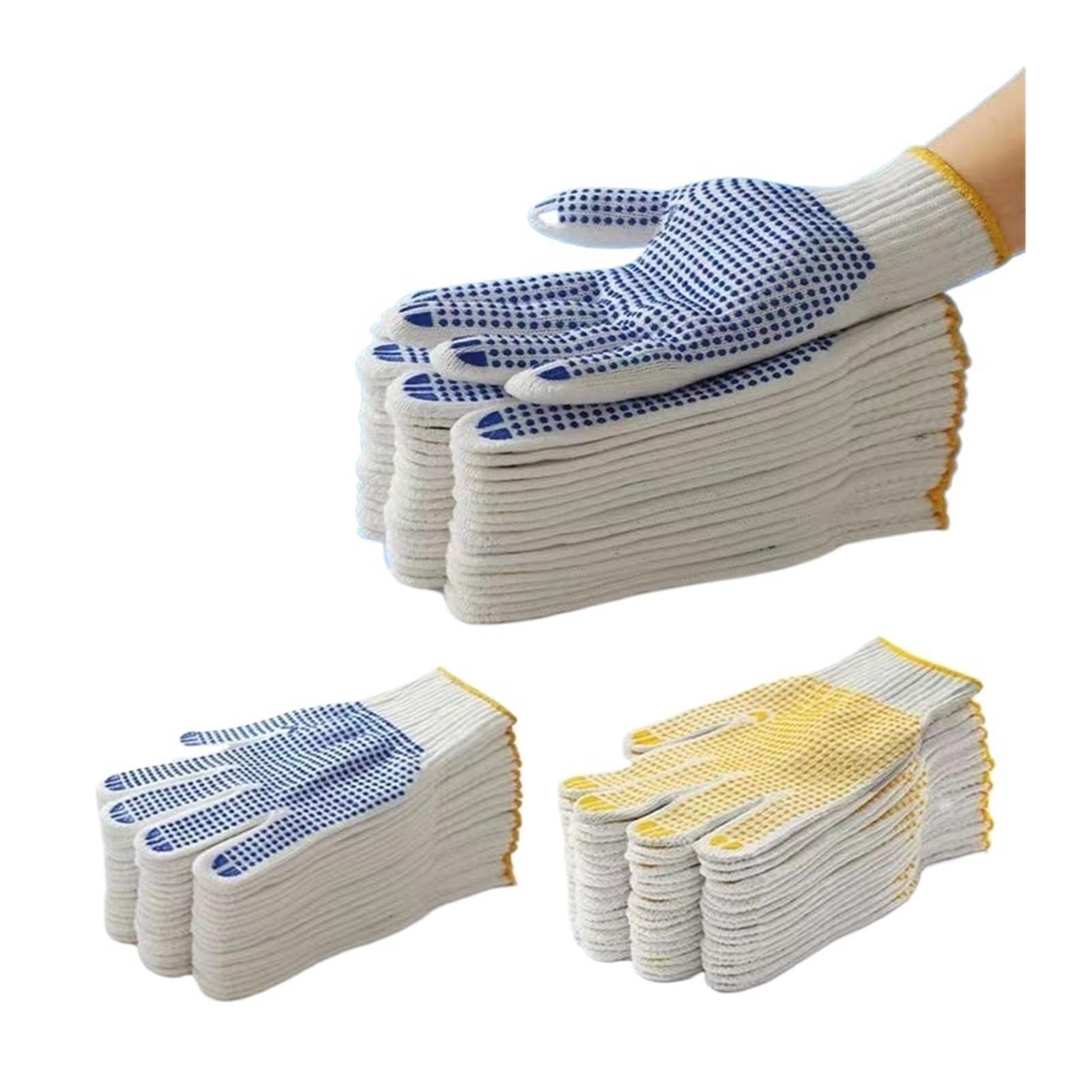 Générique Gants de travail double couche Dot Grip