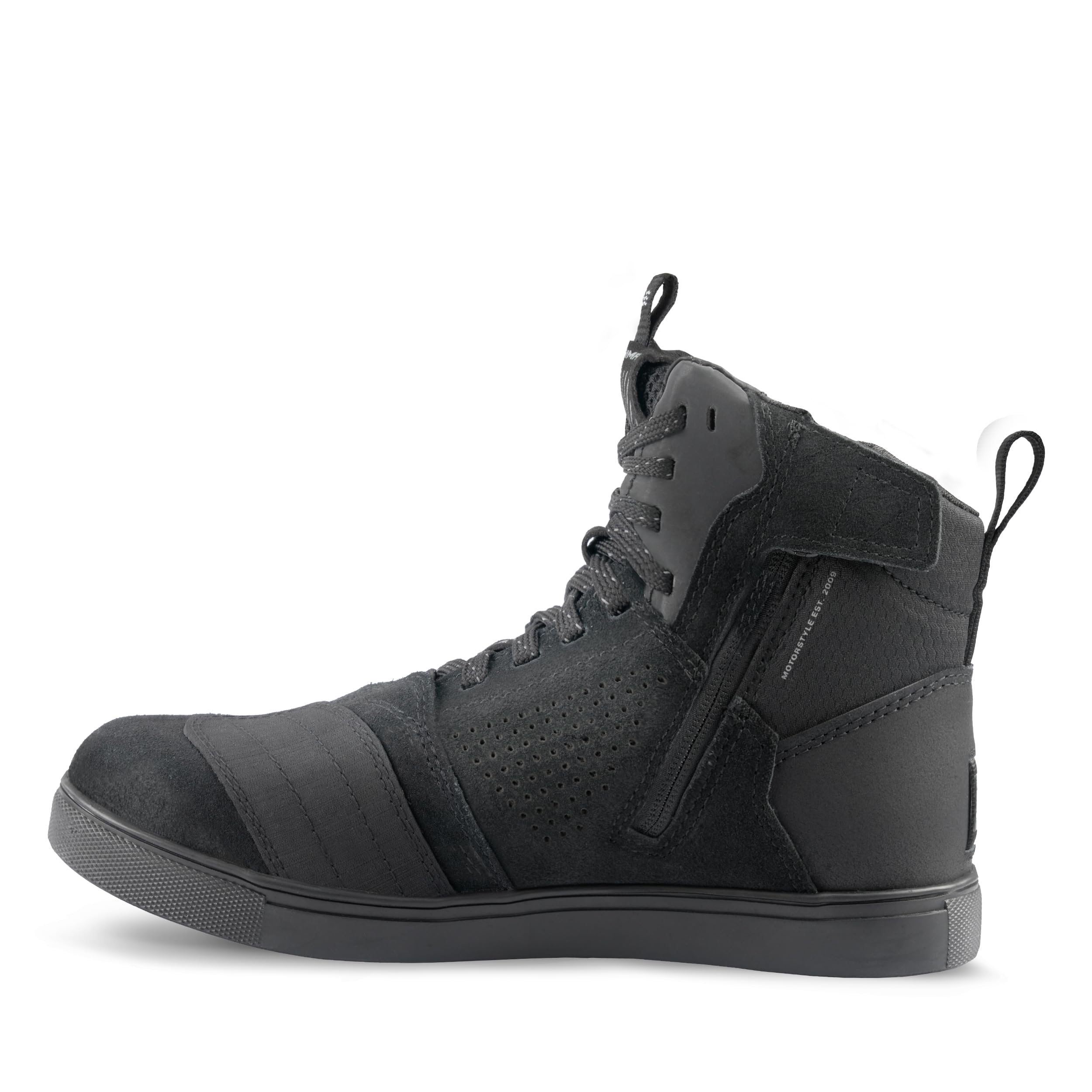 SHIMA SX-2 EVO Lady Motorschoenen voor dames, ademend, versterkt leer, biker-motorlaarzen voor dames met enkelsteun, antislip zool, schakelkussen ( grijs, 38