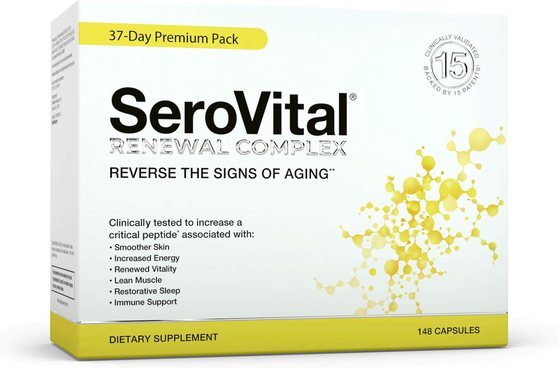 SeroVital Renewal Complex 148 Count - SeroVital for Women - Renewal Supplements for Women - Female Critical Peptide Support - Revitalizer for Women