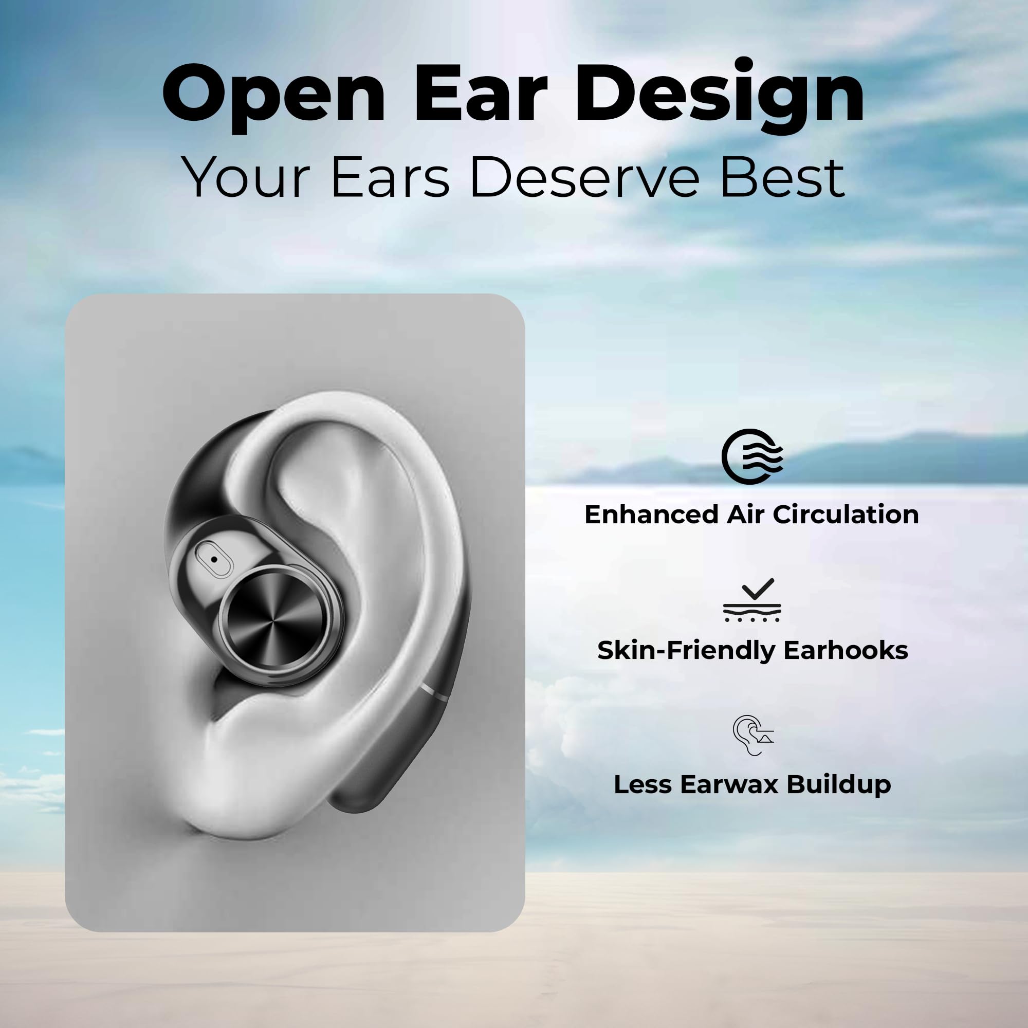 truke Buds Infinity: 70H Wireless Open Earbuds -7