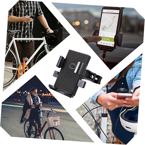Miniatura 4 de Soporte de teléfono para bicicleta, antivibraciones y 150 mph resistente al viento, soporte de teléfono para manillar de motocicletabicicleta con