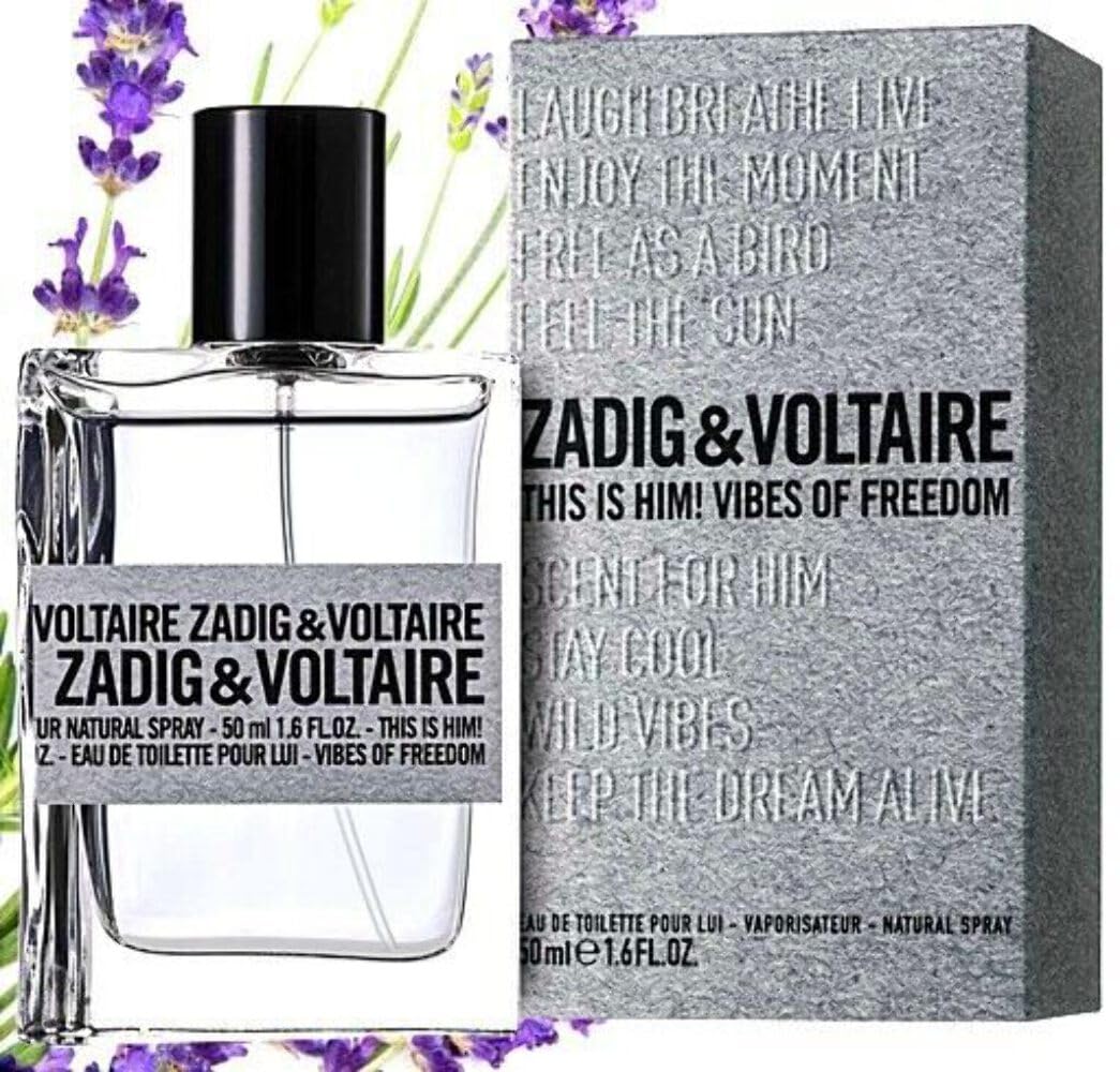 Zadig Voltaire This Is Him Vibes Of Freedom Edt 50 Ml Parfüm