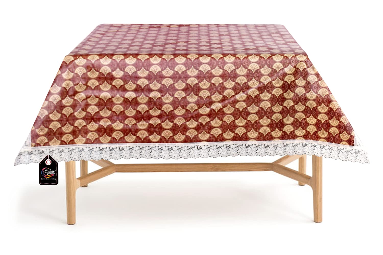 Buy Stylista Waterproof Square 4 Seater Study Dining Table Cover Size ...