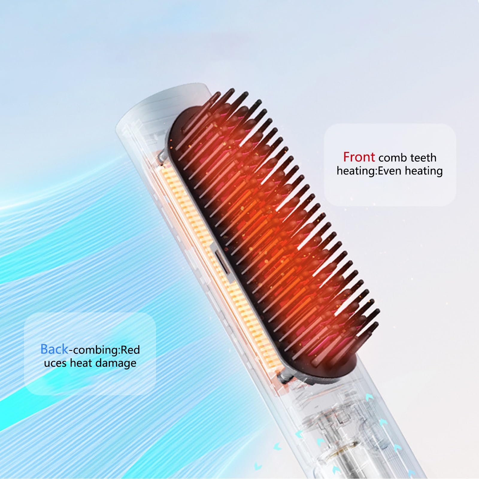 Arricciacapelli a Aria Fredda Multiuso,Styler ad Aria | Crea Ricci Duraturi,Idrata i Capelli riducendone i Danni,quattro Impostazioni di Calore