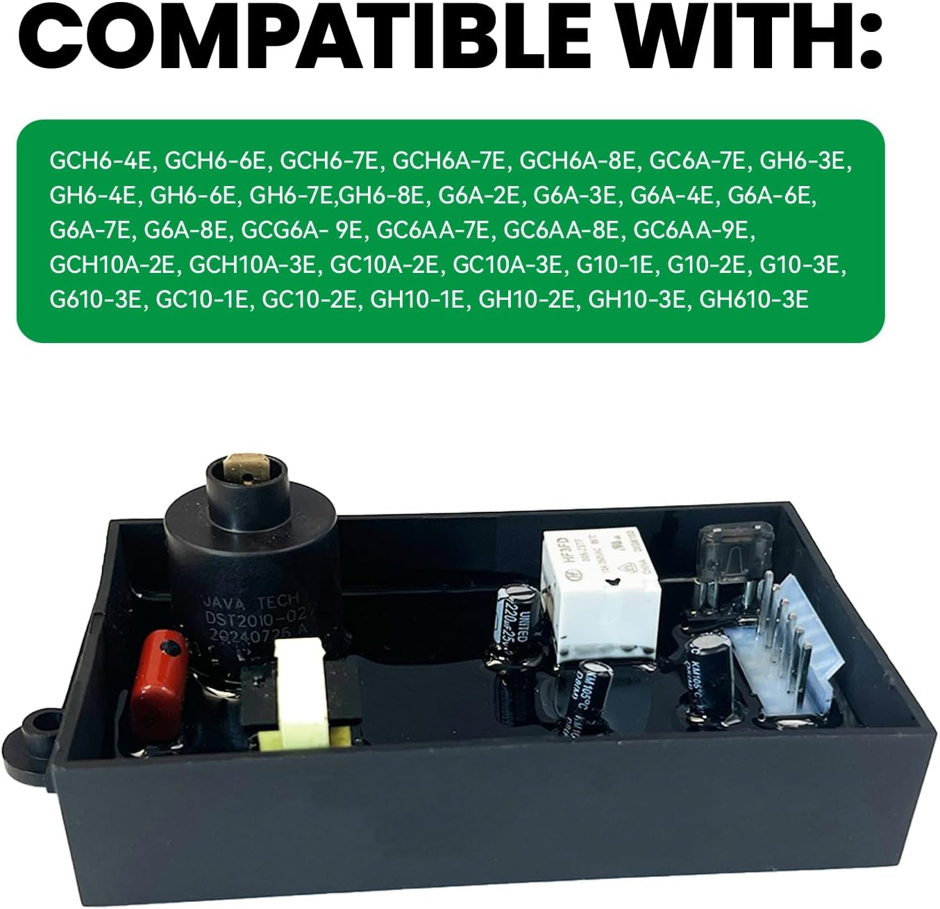 91367 RV Water Heater Control Circuit Board Replacement compatible for Atwood 93307, 93865, 93253，93257，91420，91504，91349