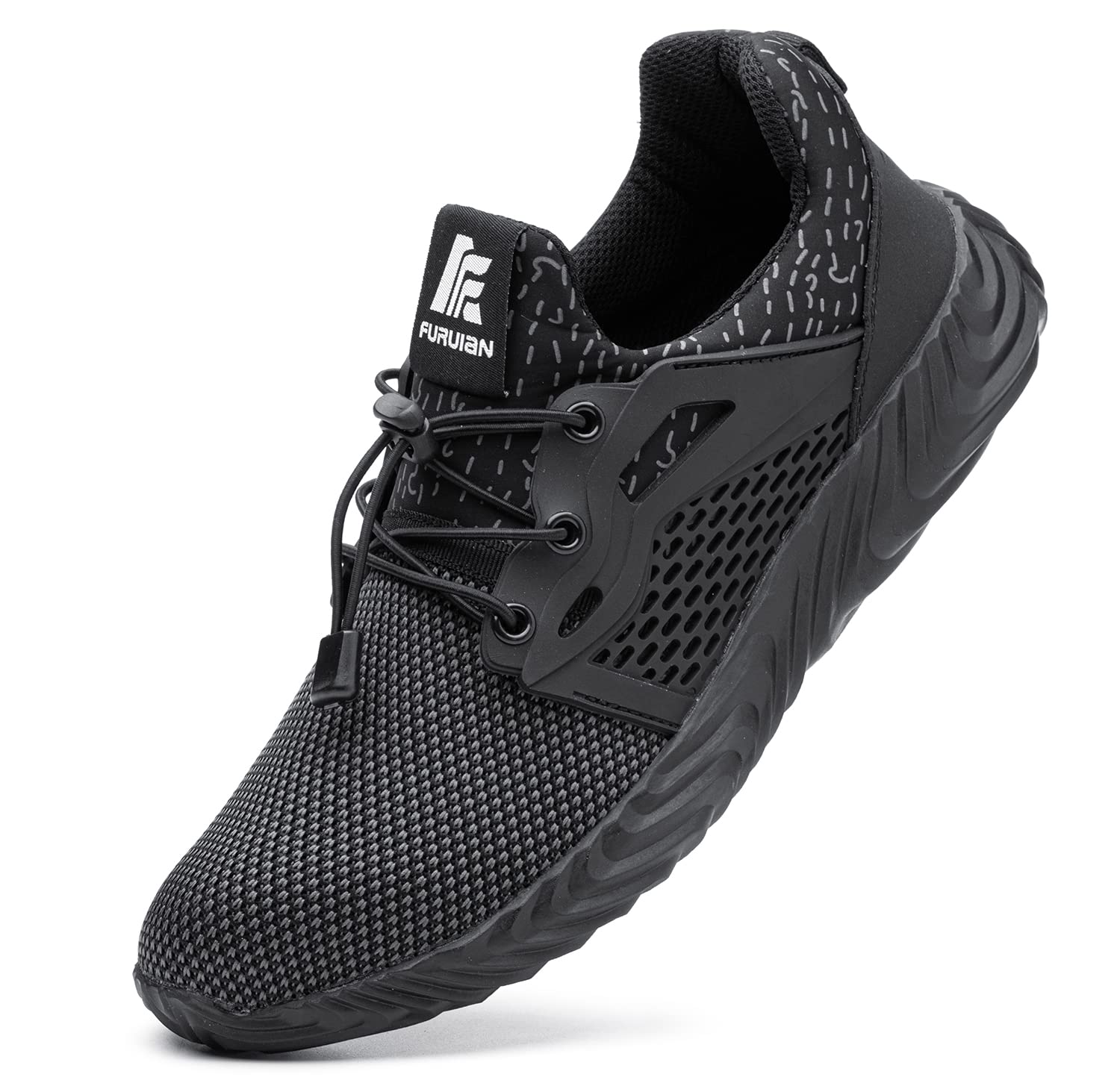 Furuian Steel Toe Shoes for Men 