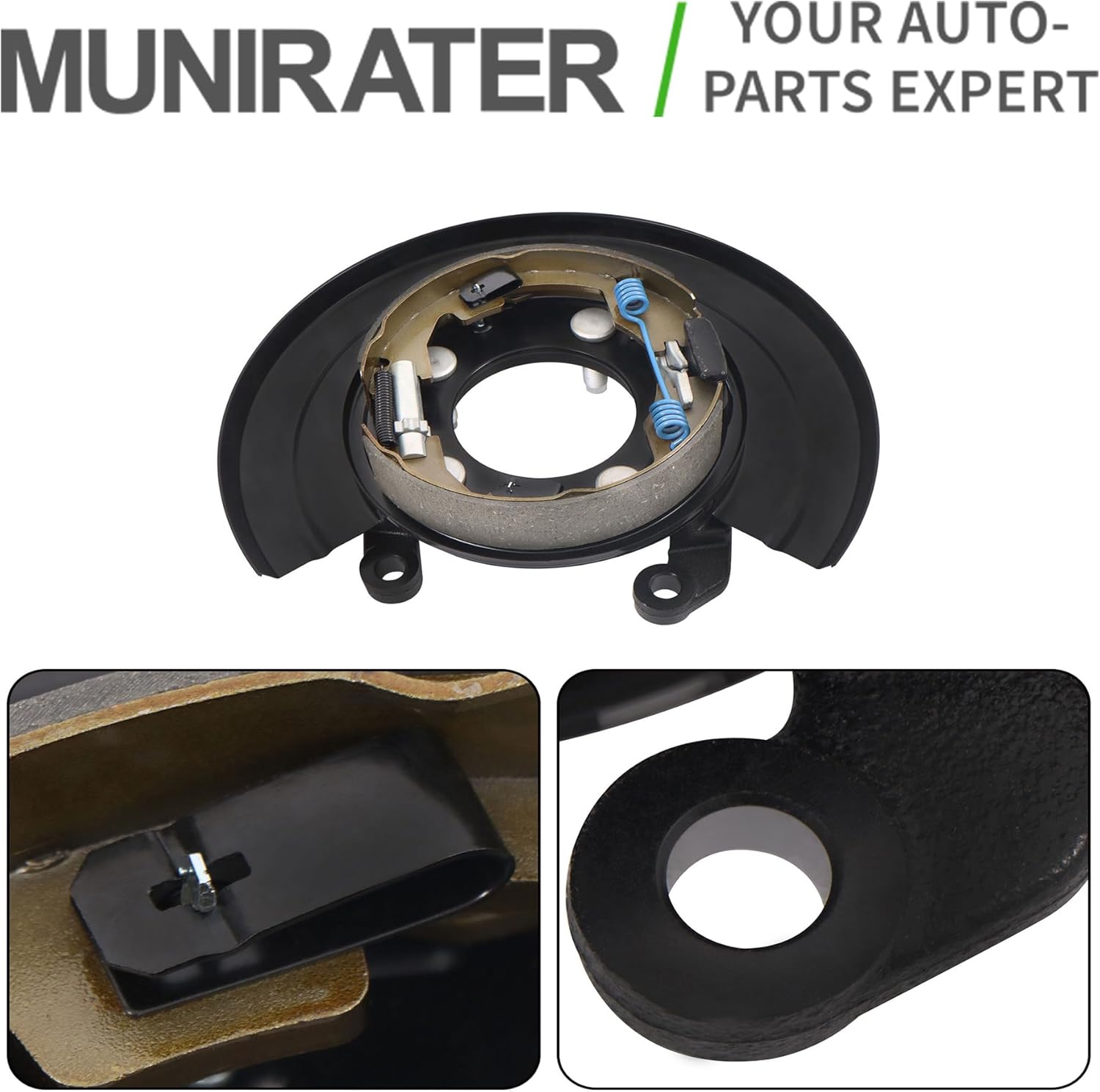 munirater Rear Driver Side Parking Brake Replacement for F-350 2005-2012