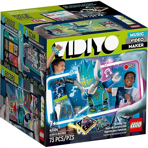 Miniatura 4 de LEGO VIDIYO Alien DJ Beatbox 43104 Kit de construcción con minifigura a los niños creativos les encantará producir videos musicales llenos de