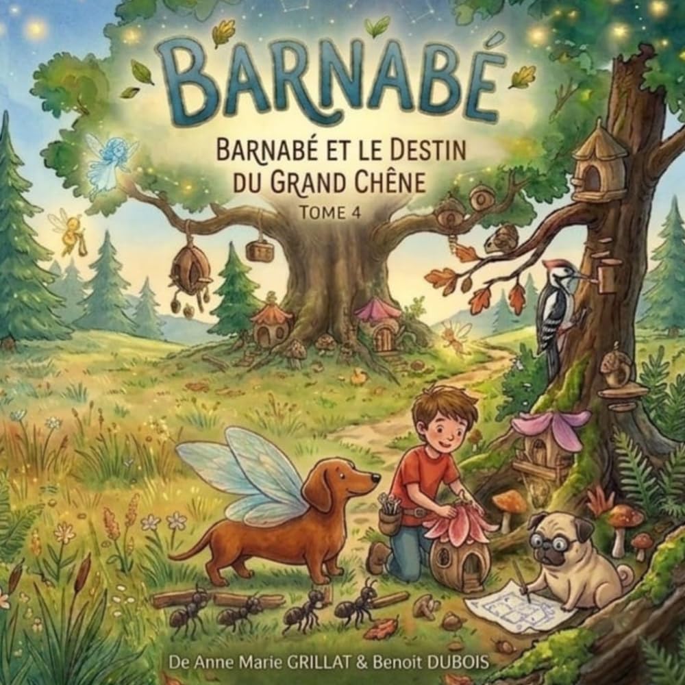 BARNABE LE TECKEL FEE : Le destin du grand chêne: TOME 4