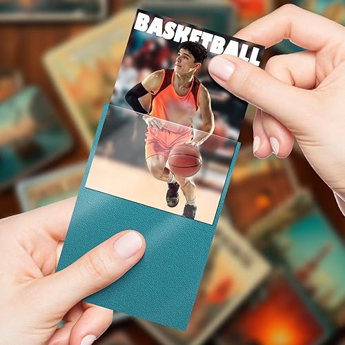 Miniatura 10 de 500 fundas negras para tarjetas intercambiables, fundas suaves para tarjetas de centavo, protectores de tarjetas de plástico aptos para MTG,