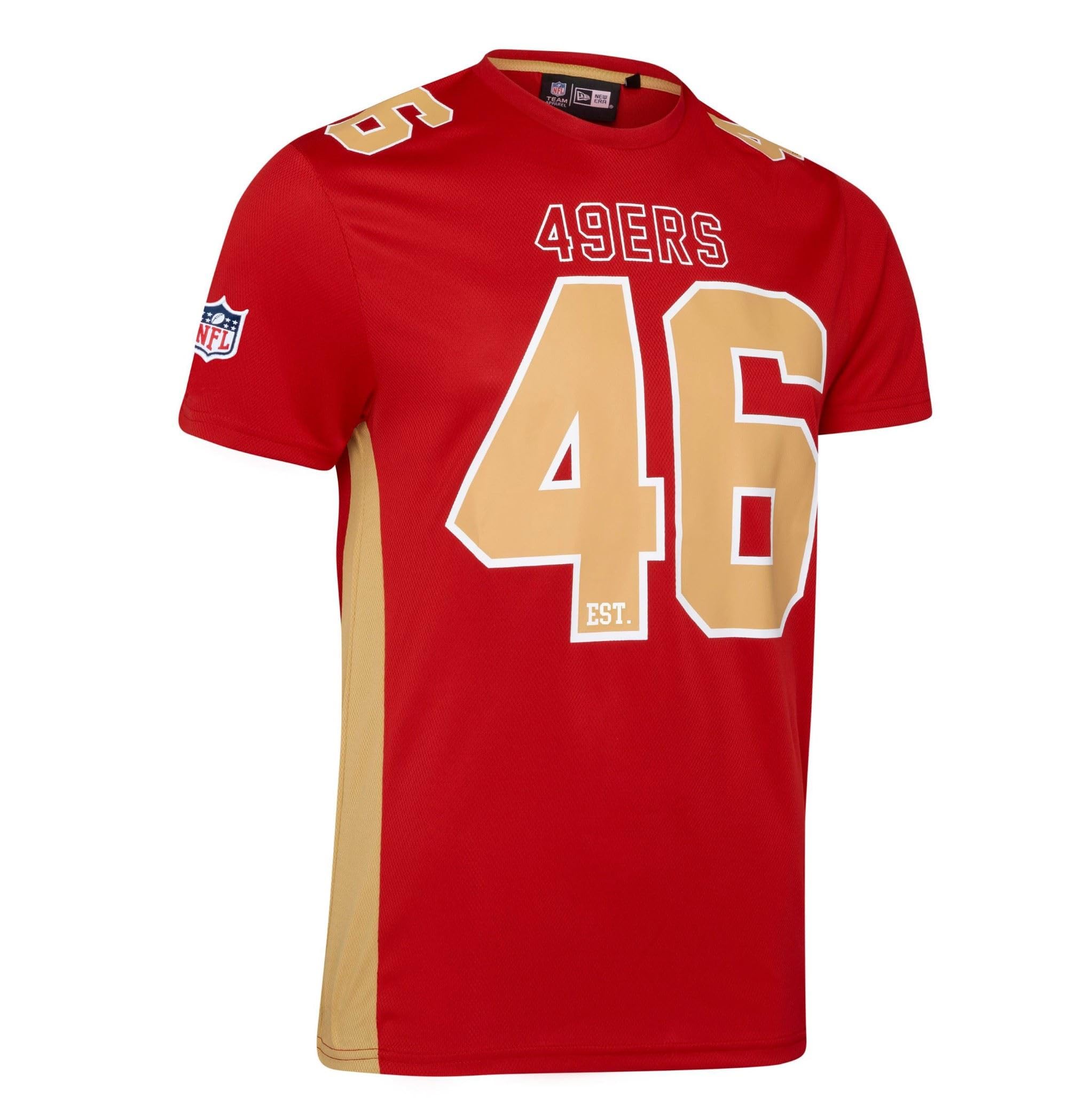 NFL Established Number T-Shirt New Era American Football Fanshirt Pullover Teamlogo - 3