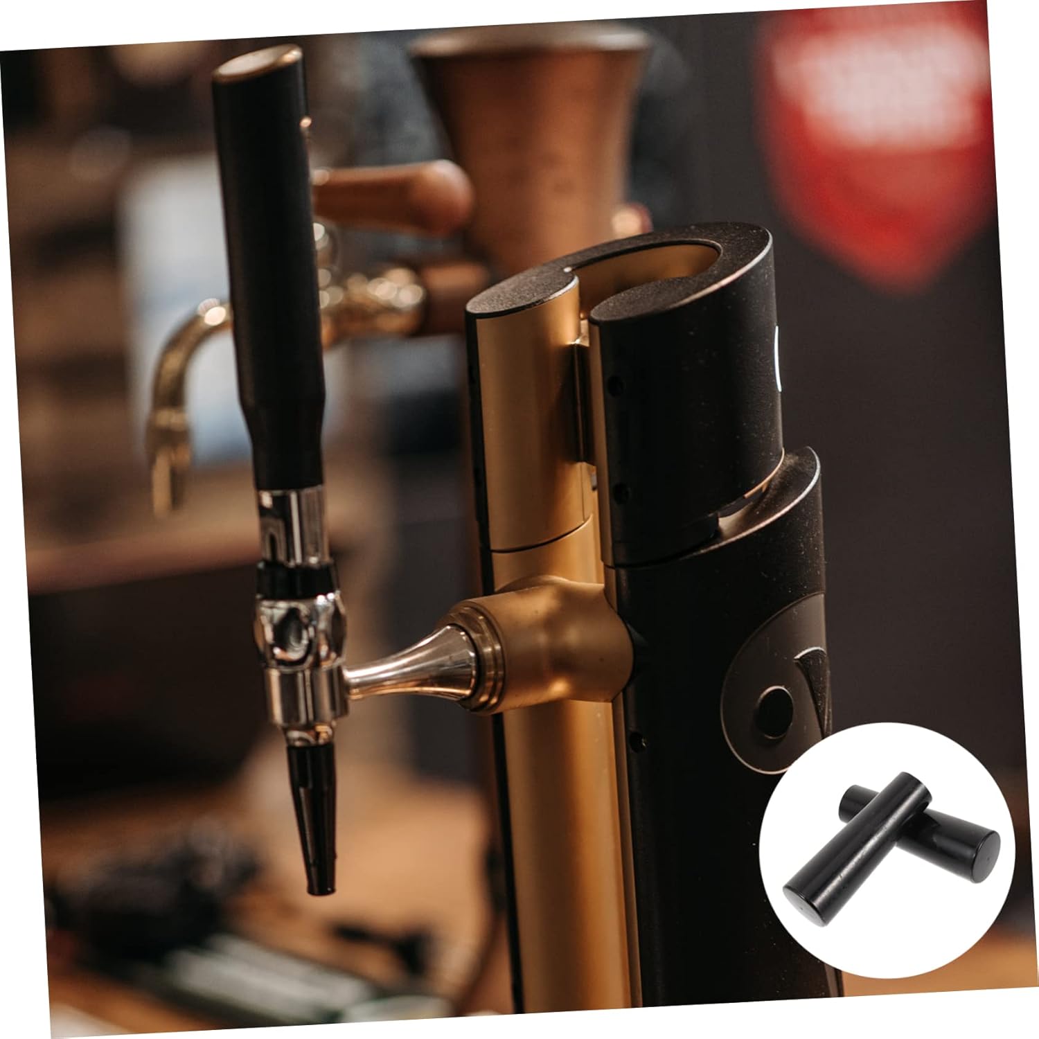 Mikinona 8pcs Keg Faucet Handle Replacement for Kegerator Draft Beer Dispenser Lightweight and Easy to Tap Handle for Home and Commercial Use