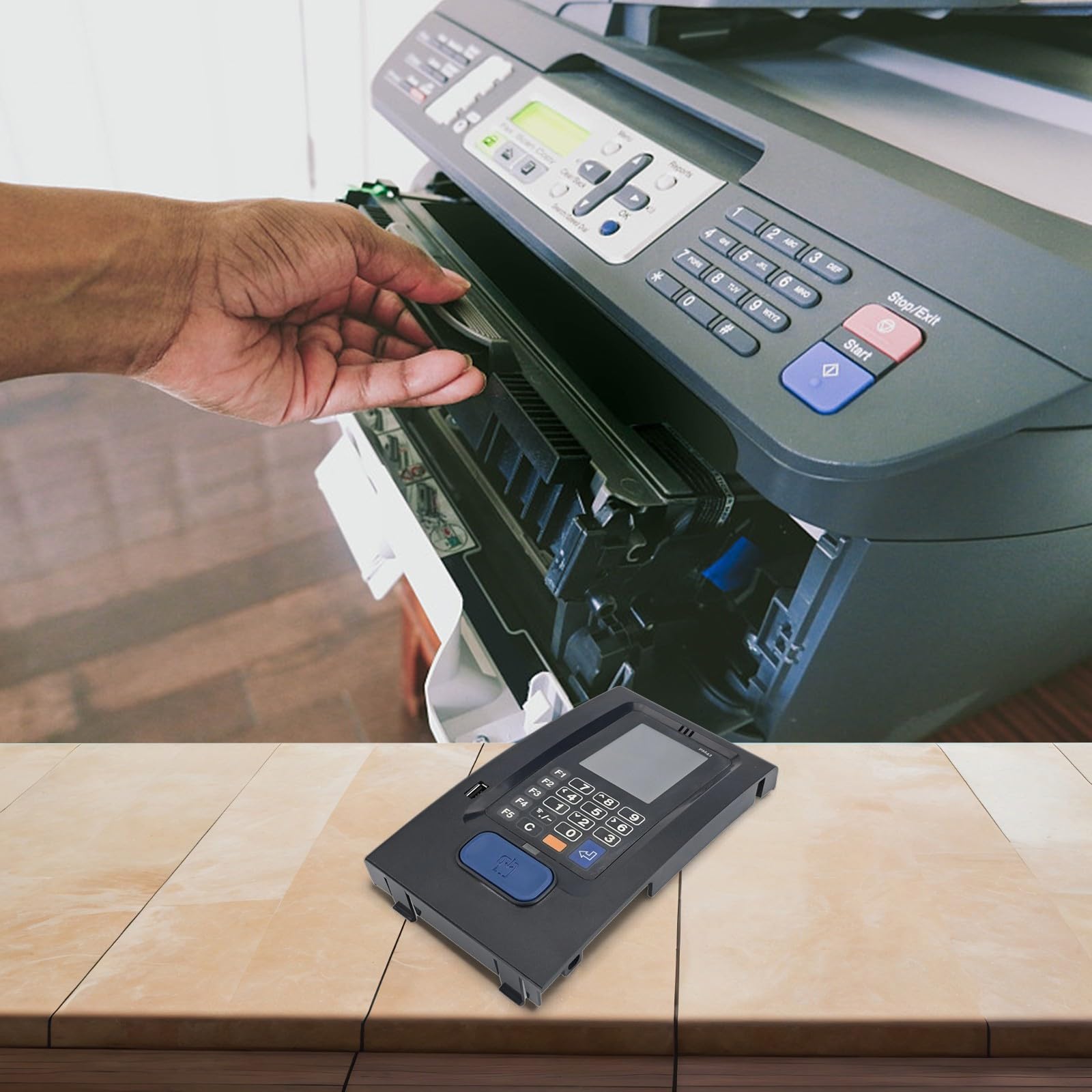 Ricambio Pannello di Controllo Frontale 705-626S-001 per Stampa Termica Etichette per Intermec PM43 Display di Controllo Controlli Accessori Cuscinetto