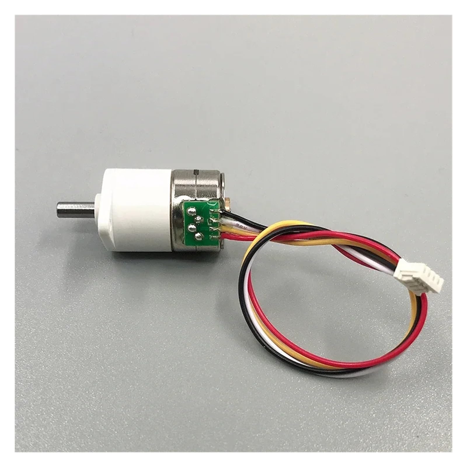 Jjyqjgscd (A)Ratio 10 15Mm Stepper Motor Gearbox Dc5v 6V 40 Ohm 2-Phase 4-Wire Metal Gearbox High Torque Stepper Motor With Dust-Proof Housing Excellent Sealing((A) Ratio 10)