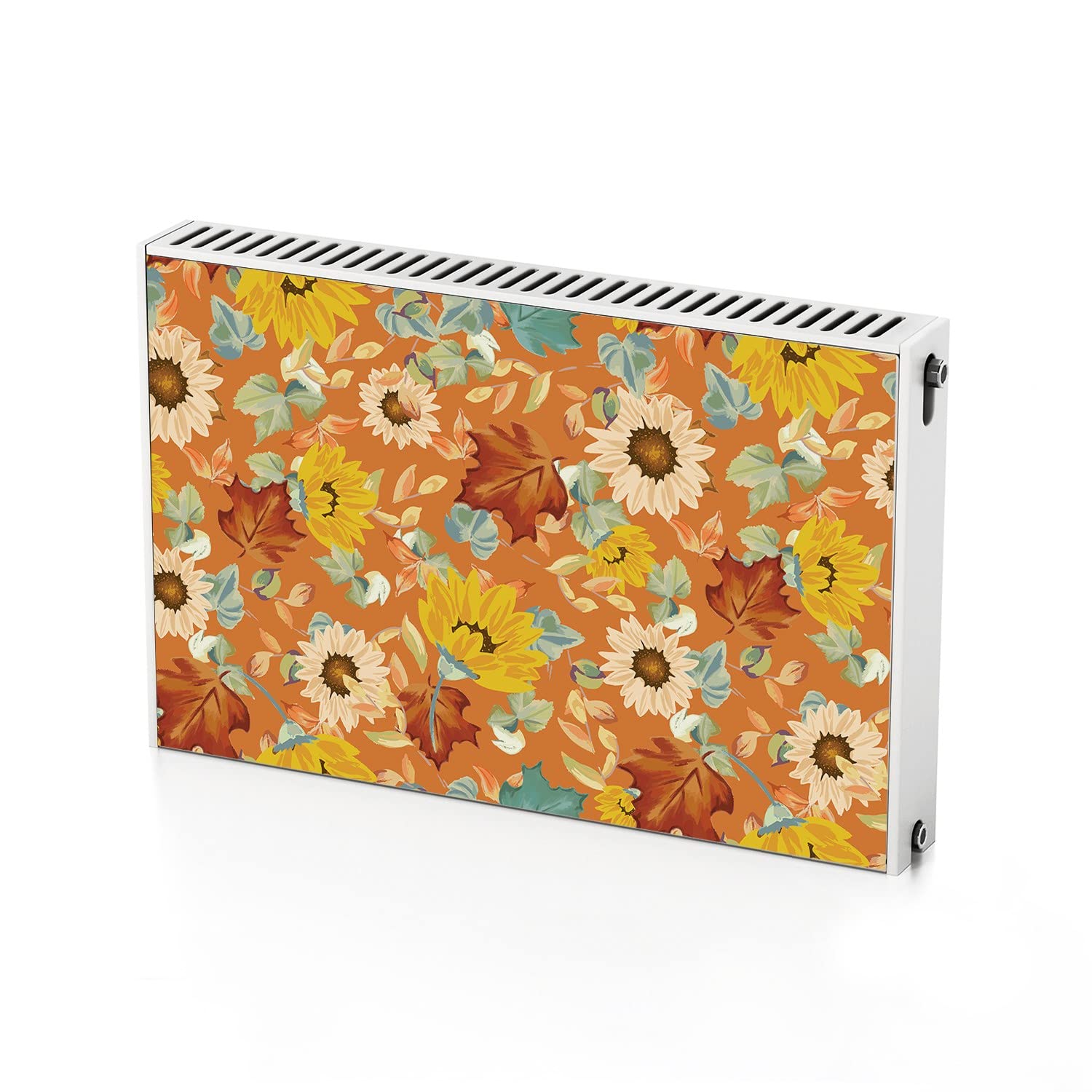 Cache radiateur magnétique Coloray 90x60 cm pour masquer un chauffage blanc vieilli