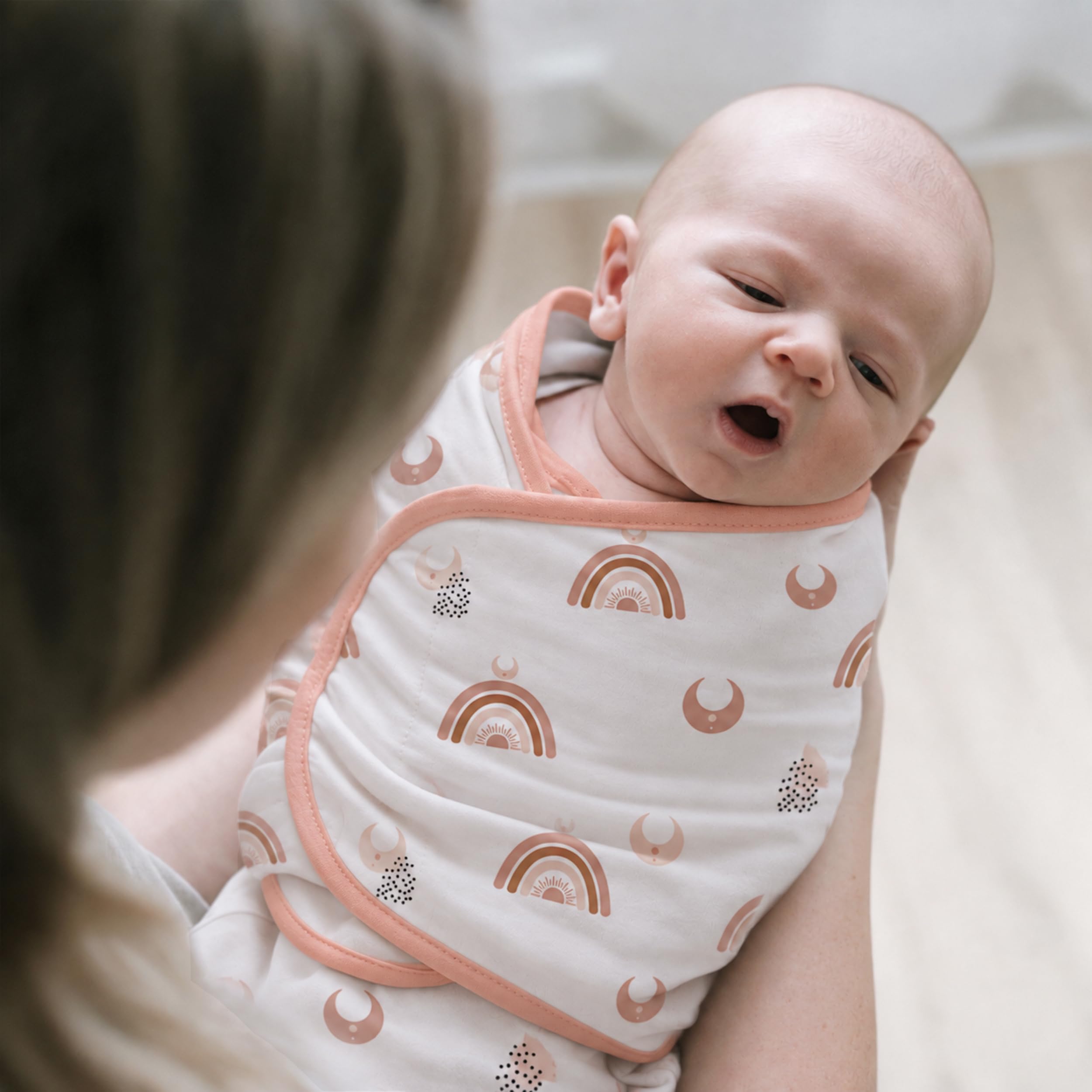 GLLQUEN BABY Swaddles for Newborns 0-3 Months, Adjustable & Easy Fastener