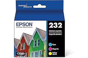 Epson Workforce WF-2950 Compatible Ink Cartridges: Claria 232 Standard Capacity Color Combo Pack (T232520-S)
