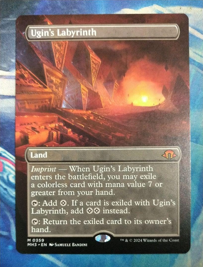 Amazon.co.jp: MTG ウギンの迷宮Ugin's Labyrinth MH3 ボーダー