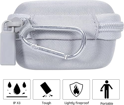 Miniatura 7 de co2CREA Funda rígida de repuesto para auriculares Bluetooth inalámbricos SHOKZ OpenFit 2+  OpenFit Air Open-Ear True Wireless Bluetooth color blanco