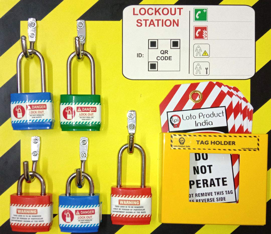 Loto Product India Lockout Tagout Open Station Kit (B07XTJJ4N8) Amazon Price History, Amazon Price Tracker