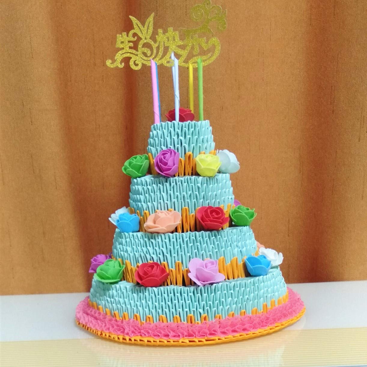 Amazon.co.jp: WellieSTR 3Dバースデーケーキキット 折りたたみ Amazon.co.jp: WellieSTR 3Dバースデーケーキキット 折りたたみ