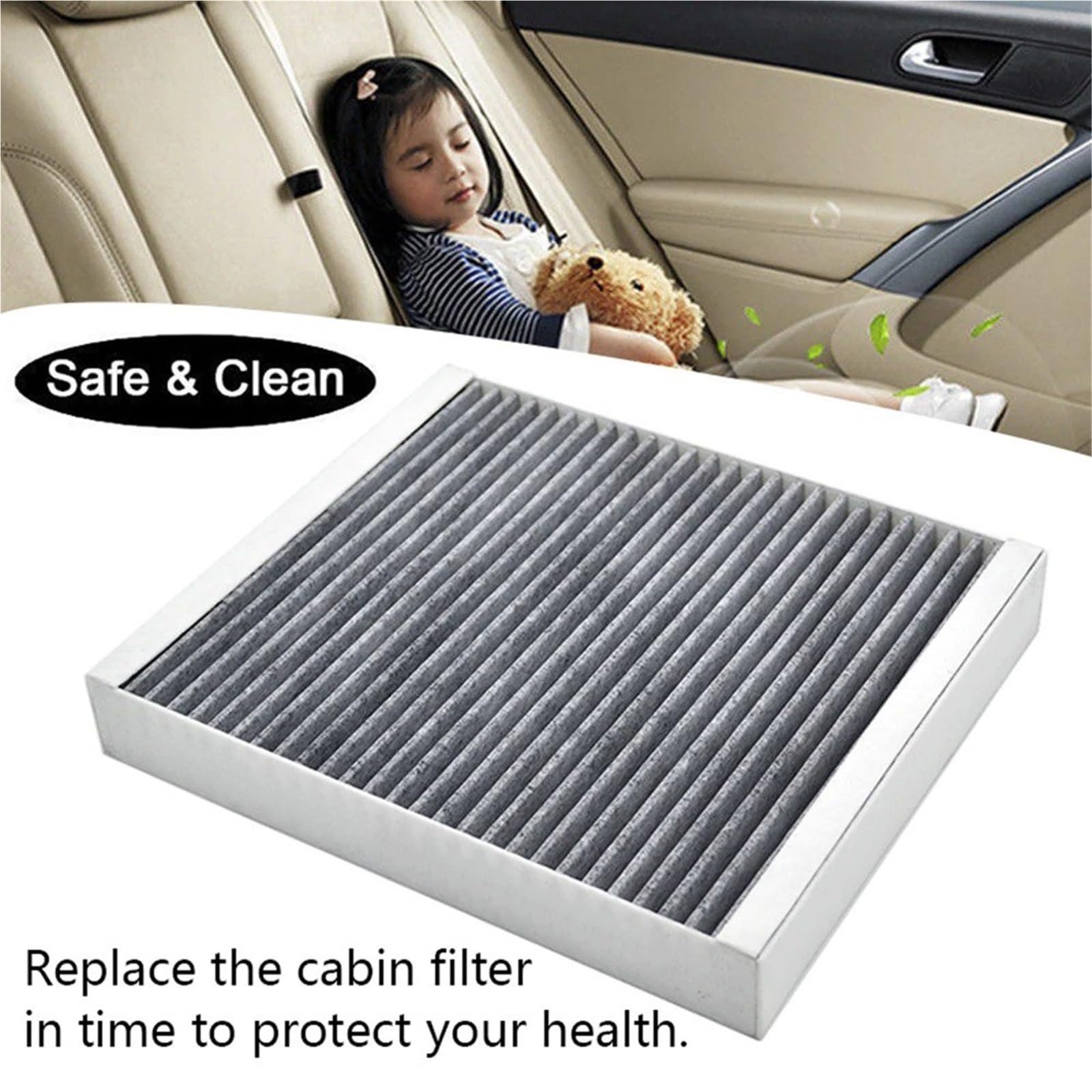Filtre d’Habitacle Pour Opel Pour Vauxhall Pour Astra J Filtre À Air D'habitacle Pollen