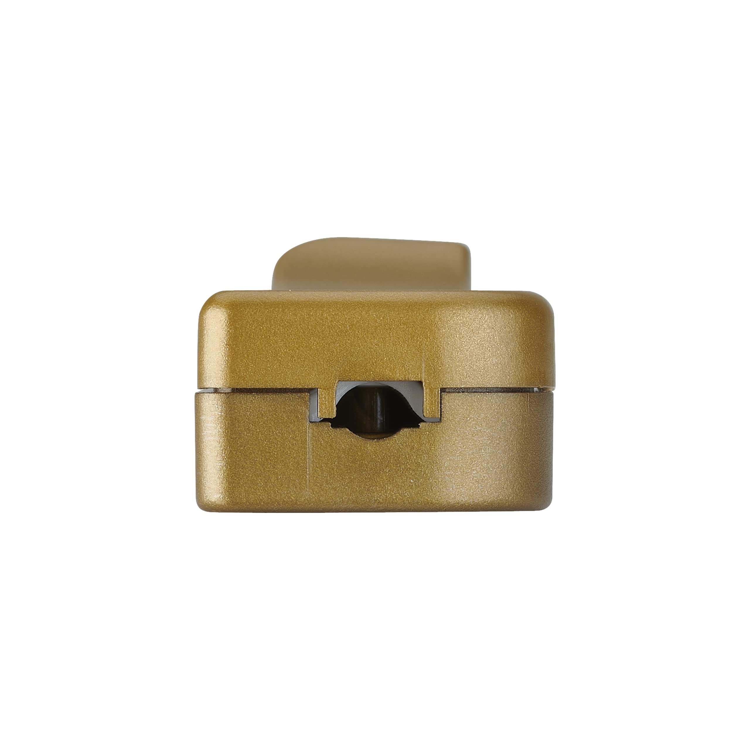 Interruttore A Parete Debflex 719330 - Unipolare 2A, Oro, Per Lampade, Installazione A Pressione - Foto 6