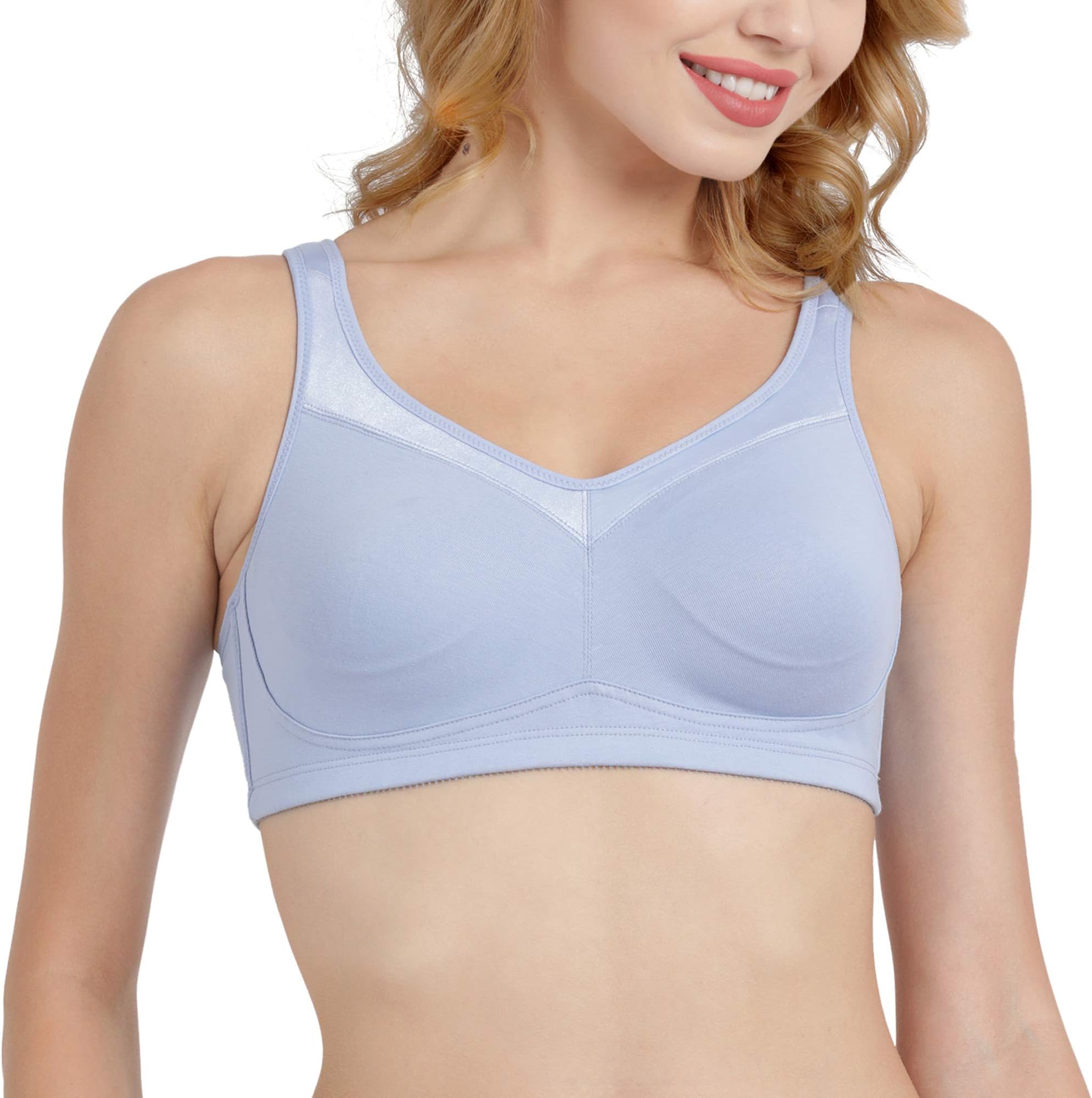 Women's Full Cup Non Padded Non Wired Bra