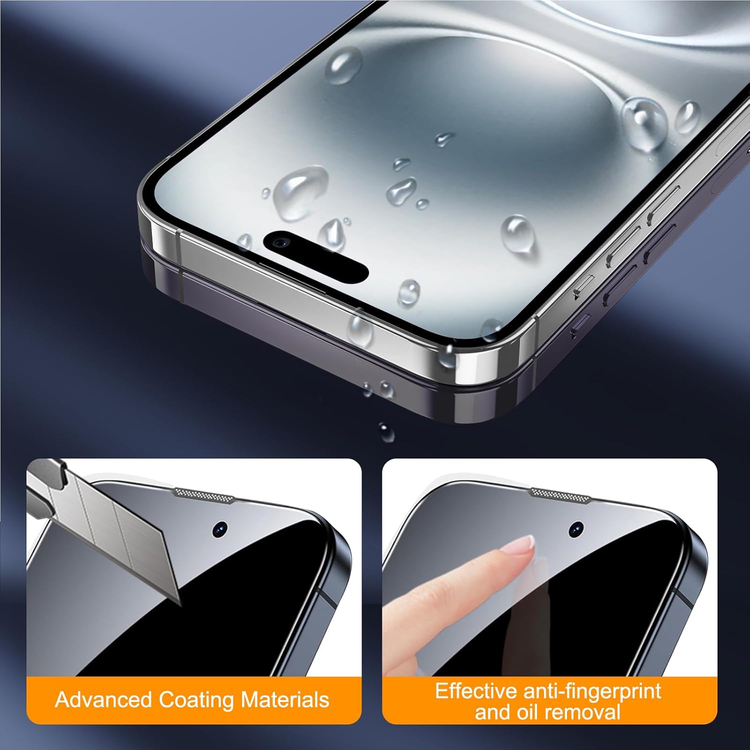 SIBEITU 3 Pack Screen Protector for iPhone 16 Plus with 3 Pack Camera Lens Tempered Glass Protector, 6.7 Inch HD Clear 9H Hardness Full Coverage, Scratch Resistent, Easy Installation, Bubbles Free